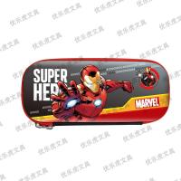 ราคา Stationery กล่องใส่เครื่องเขียนเด็กความจุขนาดใหญ่กล่องใส่ดินสอ SuperHero Spiderman Ironman ผ้าคอมโพสิต EVA (12993774151)