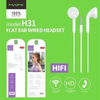 ราคา หูฟัง ยี่ห้อ Maimi รุ่น H31เสียงดีมาก เบสหนัก แจ๊ค3 5MM สามารถใช้งานได้กับทุกรุ่น (21714343607)