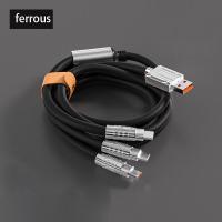 ราคา 6A สายชาร์จเร็ว120W 3 IN 1สายชาร์จ USB Type C USB สายฟ้า Micro USB โทรศัพท์สายข้อมูลสำหรับฟ้าผ่า (20319041392)