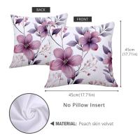 ราคา ปลอกหมอนสีน้ำสีชมพูสีฟ้าสีเหลืองดอกไม้สีส้มขนาด45 45ซม การตกแต่งการพิมพ์สไตล์ชนบทปลอกหมอนการตกแต่งโซฟาห้องนั่งเล่น (21173367529)