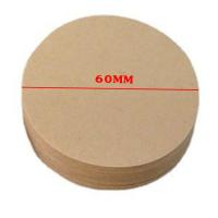 ราคา กระดาษกรองกาแฟ 100แผ่น สำหรับหม้อต้มกาแฟ กรองกาแฟ moka pot กระดาษดริป แบบวงกลม สีน้ำตาล ไม่มีสารฟอกขาว กระดาษกรองกาแฟวงกลม (15159540119)