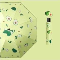 ราคา ร่ม ลายผลไม้ ร่มลายหมี ร่มกันแดด ร่มกันฝน ร่มพับได้ (16984647517)