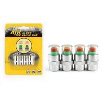 ราคา จุกปิดลมล้อรถ จุกปิดลมยาง มีที่วัดความดันลม จุกปิดลมล้อ แจ้งเตือนเมื่อยางลมอ่อน จุ๊บปิดยาง จุ๊บปิดลมยาง จุ๊บปิดยางอัจฉริยะ AIR Alert Tire Valve Cap 1 ชุดมี 4 ชิ้น (9693676399)