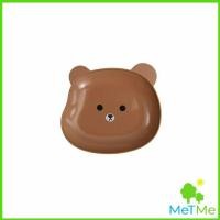 ราคา MetMe ถาดใส่ผลไม้ จานไส่ขนม ช้อนส้อมเด็ก ถาดหมี พกพาทำความสะอาดง่าย พลาสติก ลายน้องหมี พร้อมมส่ง (16675455621)