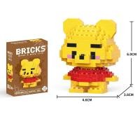 ราคา บล็อกตัวต่อ รูปการ์ตูนสัตว์น่ารัก 3 มิติ ของเล่นสําหรับเด็ก (21651908139)