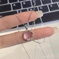 ราคา สร้อยคอรูปวงกลมหินรูปพระจันทร์สีขาวเหมาะสำหรับสร้อยคอเพชรสวารอฟสกีสุดหรูแบบเฉพาะสาวน้อย (21717992524)