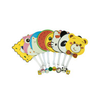 ราคา พัดลายการ์ตูน พัดลายผลไม้ แฟนซี พัดพลาสติก สุ่มลายตามแบบ พร้อมส่ง catshop พัดมือจับ พัดคลายร้อน ของขวัญ ของชำร่วย (8406613306)