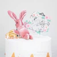 ราคา ป้ายปักเค้ก ของตกแต่งหน้าเค้ก cake topper Happy Birthday (19167012868)