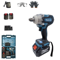 ราคา Makita DTW30018v ประแจไฟฟ้าไร้แปรงถ่าน แบตเตอรี่ลิเธียมแรงบิดขนาดใหญ่ 18V ประแจชาร์จ ประแจผลกระทบ ชุดประกอบด้วยแบตเตอรี่ 2 ก้อน บล็อกไฟฟ้า dtw300 (21422085269)