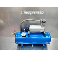 ราคา ชุดถังลมพร้อมปั๊มลมมินิ 12V แรงดันลม120psi ถัง6ลิตร สำหรับรถยนต์ รถบรรทุก ติดตั้งแตรลม ถังลม ปั๊มลม ชุดแตรลม (21761879525)