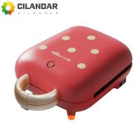 ราคา Little Bear Electric cake dispenser outdoor picnic sandwich machine household breakfast machine double sided pressure toaster (20475465067)