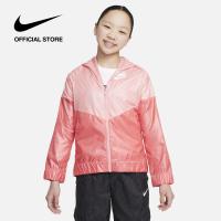 ราคา Nike Girls NSW WR Jacket Coral Chalk (21731395821)
