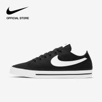 ราคา Nike Mens Court Legacy Canvas Shoes Black ไนกี้ รองเท้าผู้ชาย คอร์ท เลกาซี่ แคนวาส สีดำ (7188030657)