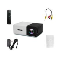 ราคา YG300 โปรเจคเตอร์ เครื่องฉาย มินิโปรเจ็กเตอร์ มินิโปรเจคเตอร์ Mini Projector HD เชื่อมต่อโทรศัพท์ได้ พกพาสะดวก 1080P (21826255390)