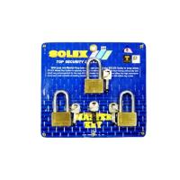 ราคา กุญแจมาสเตอร์คีย์ master key ชุด3ตัว 35 40 45 50mm ยาว สั้น solex (4127448092)