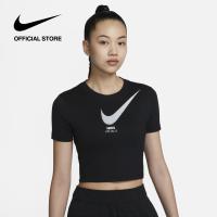 ราคา Nike Womens Sportswear Slim Fit Tee Black (21564736073)