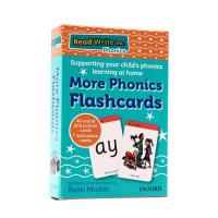 ราคา English original read write Inc PHONICS home more phonics flashcards Oxford natural spelling flash card syllable learning 3 6 year old childrens English early education enlightenment efficient English