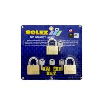 ราคา กุญแจมาสเตอร์คีย์ master key ชุด3ตัว 35 40 45 50mm ยาว สั้น solex (4127448088)