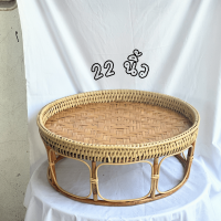 ราคา ขันโตก ขันโตกหวายสาน ขันโตกถวายพระ มีหลายขนาดตั้งแต่ 10 30 นิ้ว (21694211448)