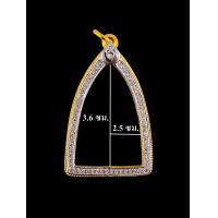 ราคา กรอบหลวงปู่ทวด ลอยองค์ ฝังเพชรพับลังงานทองอิตาลี ขนาดหน้าจอ 3 6 2 5 (21724195332)