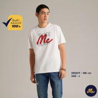 ราคา Mc Jeans เสื้อยืดแขนสั้นผู้ชาย คอกลม สีขาว MTTZ628 (21609037568)