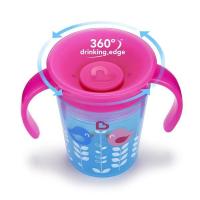 ราคา Munchkin MNK15863 ถ้วยหัดดื่ม คละสี 6oz Miracle 360 Deco Trainer Cup 1pk (7620323394)