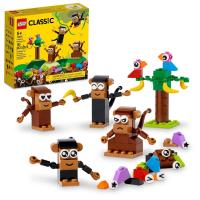 ราคา LEGO Classic Creative Monkey Fun Set de jouets de construction pour enfants garçons et filles 5 ans et plus 11031 pièces 135 (19757945335)