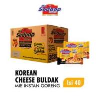 ราคา มาม่า SEDAAP CHEESE BULDOK new 1ลัง 8เเพ๊ค (21512908837)