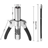 ราคา 2024 10000PSI เครื่องอัดจารบี จารบี หัวอัดจารบี หัวอัดแบบล็อก หัวอัดจารบีชนิดแรงดัน สูง แบบยึดล็อค (21601966078)