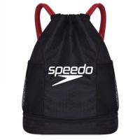 ราคา ใหม่ Speedo Speed Ratio เต่าแห้งเปียกแยกชุดว่ายน้ำ Drawstring กระเป๋าเป้สะพายหลังกันน้ำสายรัดปากถุงชายหาด สองชั้น (21431409055)