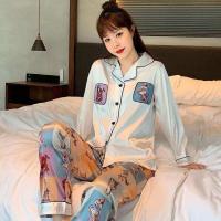 ราคา ชุดนอนซาติน แขนยาวขายาว ชุดนอนคู่รัก ชุดนอนไซส์ใหญ่ ชุดนอนลายการ์ตูน ชุดนอนแขนยาว ชุดนอนผู้หญิง (12456333551)