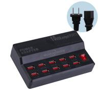 ราคา GOOJODOQ Fast PD Charger 60W 10 พอร์ตสําหรับ iPhone Android Quick USB Charging Station Power Adapter QC (21449561379)