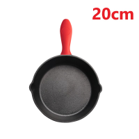 ราคา Pre Seasoned Cast Iron Skillet Set กระทะเหล็กหล่อ มีด้ามจับ กระทะเหล็กหล่อก้นลึก 16 20 26cm (21628919545)