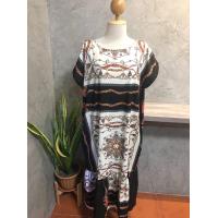 ราคา ชุดเดรสสาวอวบอ้วนอก50 อก50เอว50ยาว48 มี3สี ดำ แดง กลม ชุดสาวอวบ เดรสสาวอวบ ชุดยาวผู้หญิง ชุดแซกสาวอวบ ผ้าไหมอิตาลี OVERSIZE ชุดสาวพลัสไซส์ (11032409321)