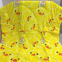 ราคา ผ้าปูที่นอน ผ้าห่มนวม ลาย เป็ด ขนาด 3 5 6 ฟุต เนื้อผ้าคอตตอน 100 หนานุ่ม นอนสบาย (19909124670)