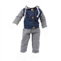 ราคา ENDEAVOR สาวๆ เกมแต่งตัวเปลี่ยนได้ พอดี18นิ้ว 43ซม อุปกรณ์บ้านตุ๊กตา กางเกงสายเอี๊ยม กางเกงเสื้อยืดขายาว ชุดสลิป เสื้อผ้าตุ๊กตาผ้า (19103334990)