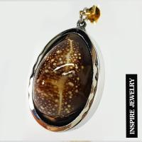 ราคา Inspire Jewelry เบี้ยแก้ เลี่ยมกรอบสแตนเลสแท้ อย่างดี พร้อมถุงกำมะหยี่ (21688970164)