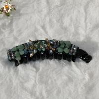 ราคา Banana Hair Clip กิ๊บกล้วย กิ๊บกล้วยหางม้า กิ๊บกล้วยแฟชั่นประดับลูกปัดหิน (16445676073)