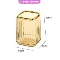 ราคา กล่องเก็บแปรงแต่งหน้า แบบใส เก็บอุปรณ์กรการเขียนได้ Makeup brush holder (21642230427)