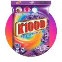 ราคา ผงซักฟอกนำเข้า K1000 1ถุง5kg สินค้านำเข้ามาเลยเซีย (21250018688)