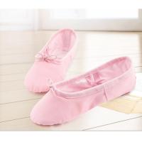 ราคา รองเท้าเต้นรำบัลเล่ต์รองเท้าแตะบัลเล่ต์แบบผูกเชือกรองเท้าส้นเตี้ยรองเท้าผ้าฝ้ายผ้าใบนุ่มชุดฝึกเต้นบัลเล่ต์ใส่ไปยิม (17317332135)