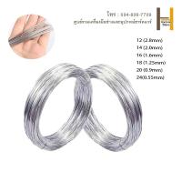 ราคา ลวดขาว ลวดชุบสังกะสี ลวด ลวดเหล็ก ลวดมัดเหล็ก ลวดมัด ลวดชุบกัลวาไนซ์ ชุบเย็น เบอร์ 12 14 16 18 20 แบ่งขายเป็นกิโลกรัม 1กิโลกรัม (21843605157)