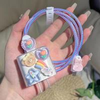 ราคา เคสสายชาร์จ สำหรับ TPU เคส ชุดถนอมสายชาร์จการ์ตูน ถนอมสายชาร์จ หัวชาร์จ เคสป้องกันสายชาร์จ ตัวถนอมสายชาร์จ for iPhone 18W 20W Charging Head Case (21777102204)