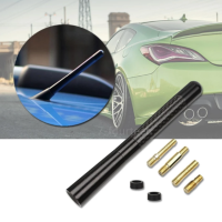 ราคา 12 cm เคฟล่าแท้ สาอากาศวิทยุรถยนต์แบบสั้น สำหรับรถ เสาอากาศสั้น เสาอากาศรถยนต์ (13746194882)