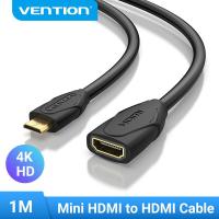 ราคา Vention Micro HDMI เป็นสาย HDMI Mini HDMI To สาย HDMI 4K HD สำหรับกล้องแท็บเล็ต MP4กับโปรเจคเตอร์มินิไร้สายจอทีวีเอชดีเอ็มไอเล็กตัวผู้สายที่ HDMI ตัวเมีย Micro HDMI บุรุษสายที่ HDMI ตัวเมีย (217317228