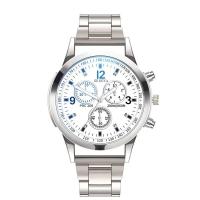 ราคา Geneva นาฬิกาข้อมือผู้ชายสายเหล็กกระจกแสงสีฟ้าอ่อนนาฬิกาข้อมือแฟชั่นร้านขายของที่ระลึกผู้ผลิตโดยตรง (21734940112)