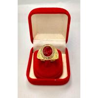 ราคา แหวนทอง 18K พลอยทับทิมสีแดง ช่วยเสริมบารมี สีแดงเป็นสีประจำวันอาทิตย์ สวมใส่ได้ทุกราศี ช่วยเสริมพลังอำนาจ วาสนา ความสำเร็จ ความมั่งคั่ง ให้แก่ผู้สวมใส่ รับประกันสินค้าดีมีคุณภาพ ใส่แล้วโชคดีร่ำรวยๆ (2