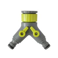 ราคา TP Tree O Plus ข้อต่อก๊อกสวมเร็ว 2หัว รุ่น DY8002U สีเขียวเทา ติดตั้งง่าย ใช้งานสะดวก (21390610051)