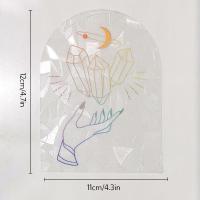 ราคา MKEB ไม่มีกาวกาว ป้องกันการชนกัน ที่3D ของตกแต่งบ้าน กาวในตัว กระจกป้องกันสำหรับ สายรุ้งสีรุ้ง ฟิล์มหน้าต่าง สติ๊กเกอร์ติดผนัง สติกเกอร์ติดกระจก สติกเกอร์ปริซึมสีรุ้ง (20658448251)