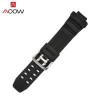 ราคา ซิลิโคนสีดำสำหรับ Casio G SHOCK GW 3500B GW 3000B GW 2000 G 1200B G 1250B ผู้ชายกีฬาสายรัดข้อมือนาฬิกาอุปกรณ์เสริม (15233399471)